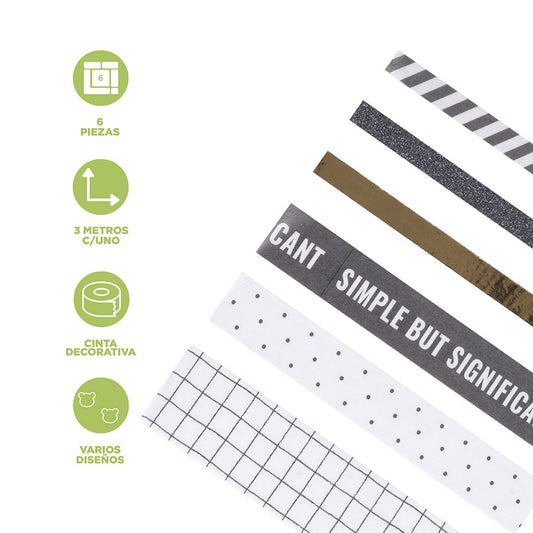 Set de Cintas Decorativas