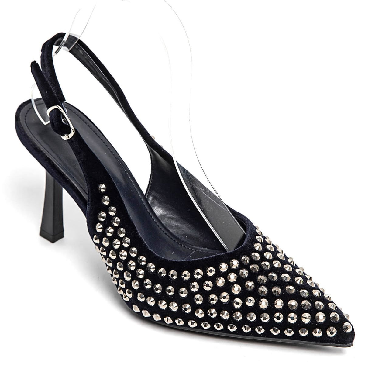 Sandales à Talon Élégantes à Strass – Glamour & Raffinement