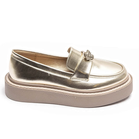 Mocassin plateforme chic