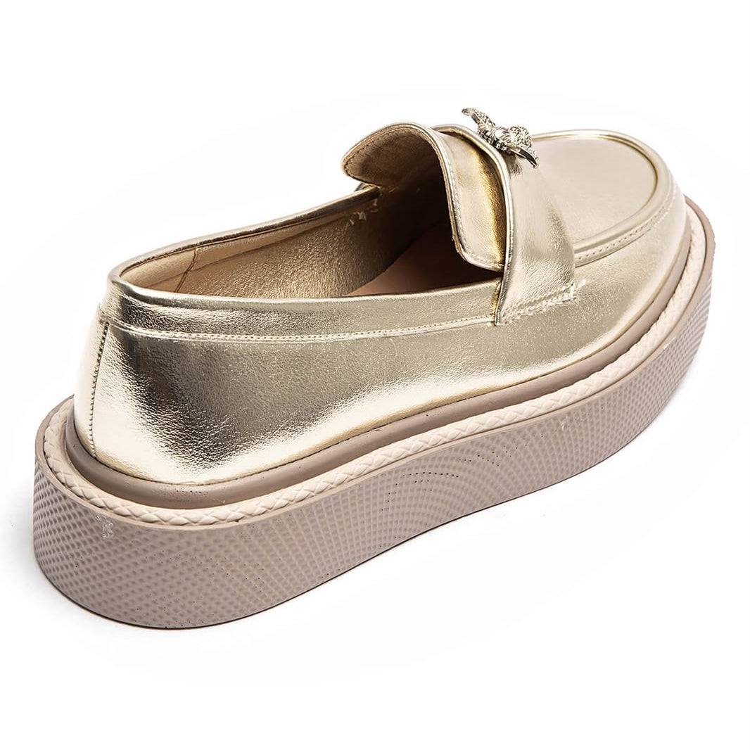 Mocassin plateforme chic